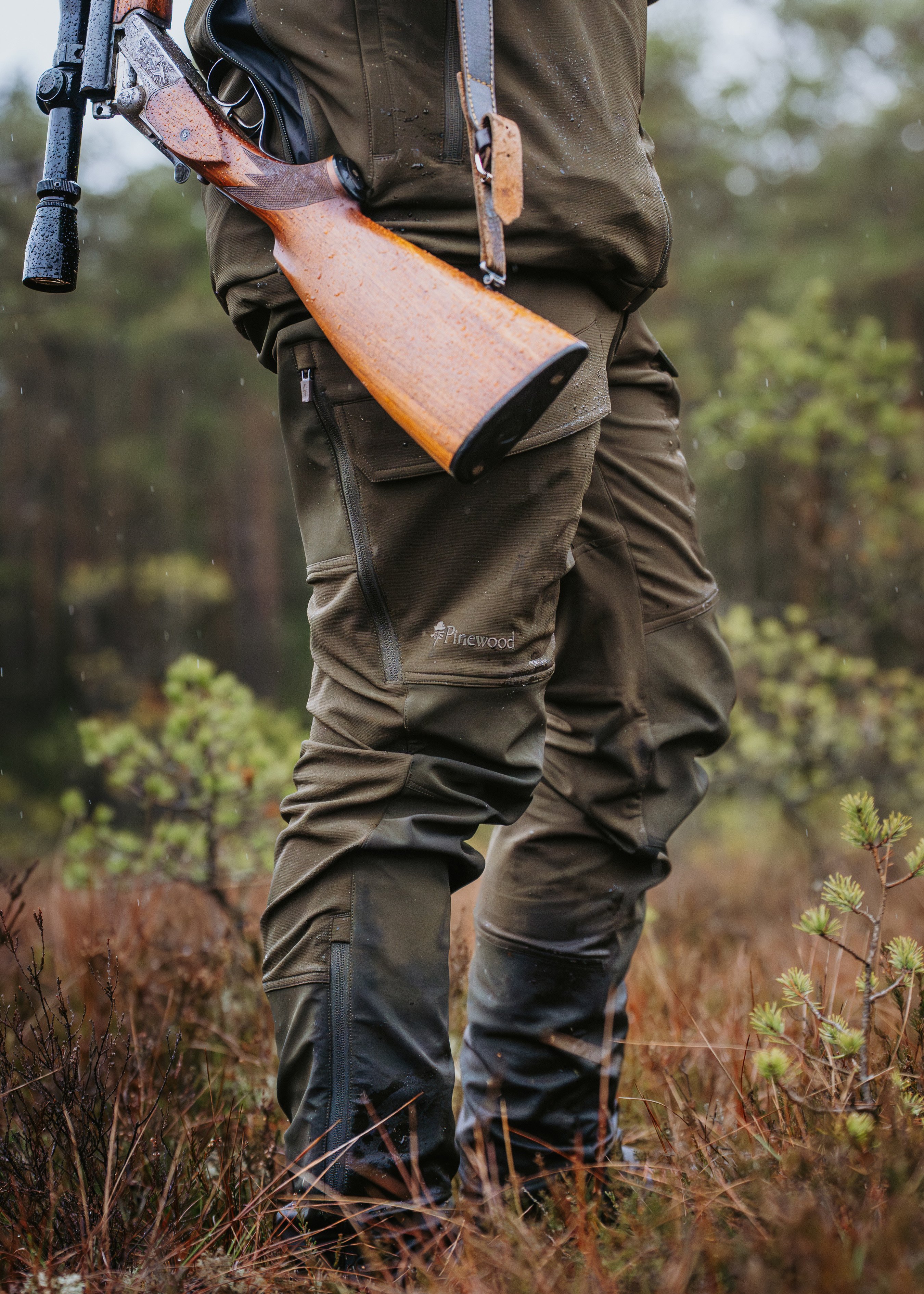 Pinewood Jagd-Outdoorhose Stretch Hybrid Hunter (5914) 37822446 10