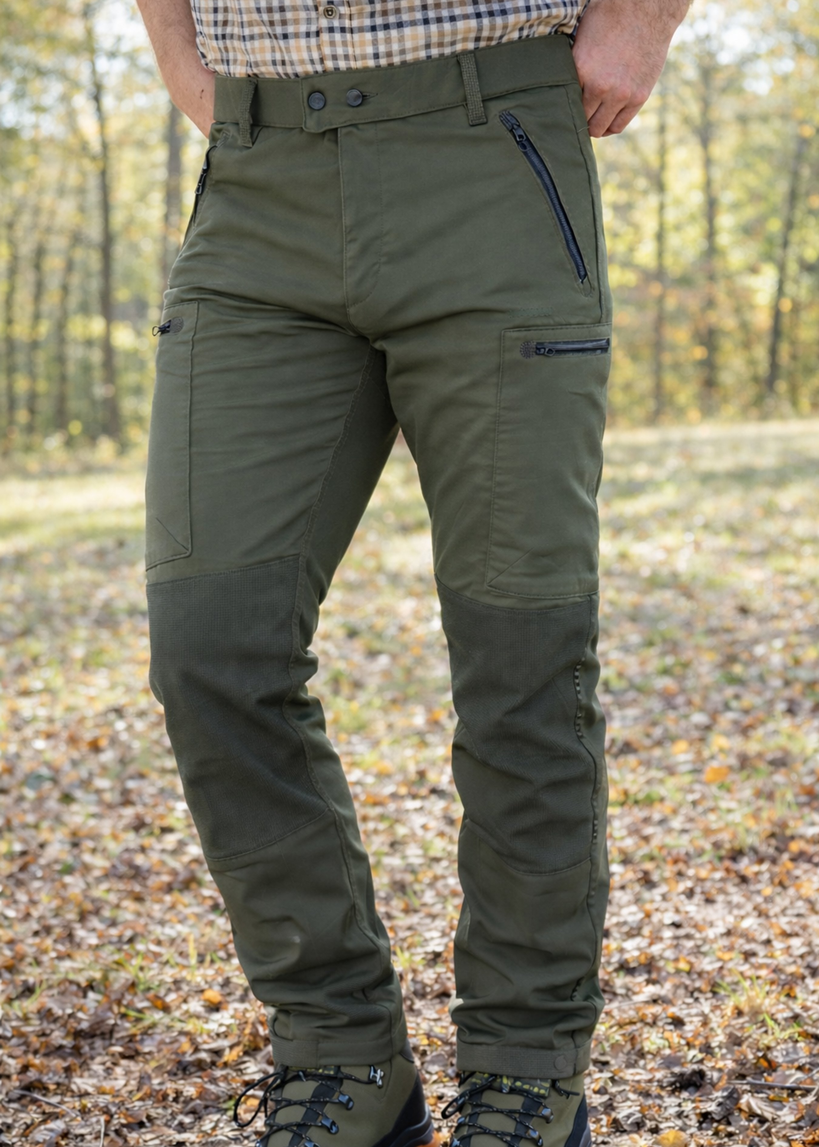 Stretch-Outdoorhose  Leaves wasserdicht 37582450 0