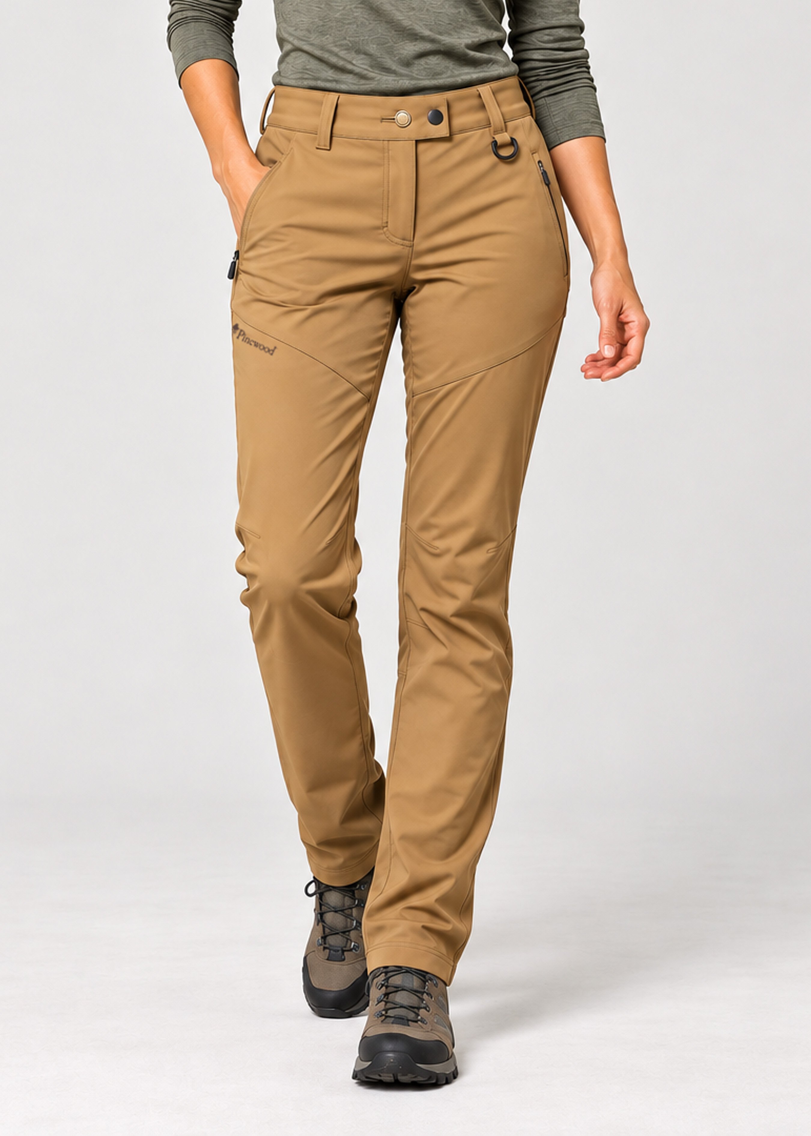Pinewood Pantalon thermique stretch Wilda pour dames (3142) 34071834 1