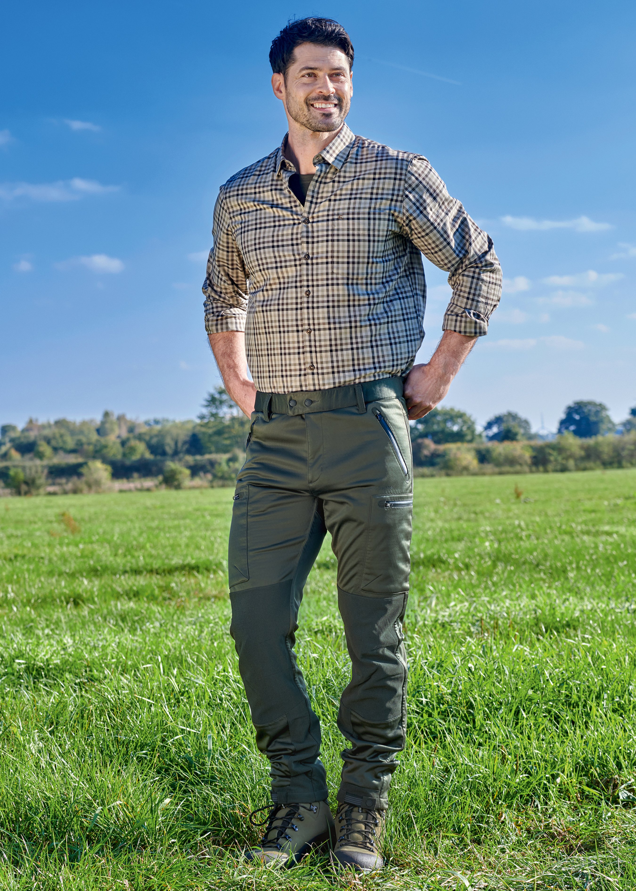 pantalons de chasse stretch Leaves 37582450 11