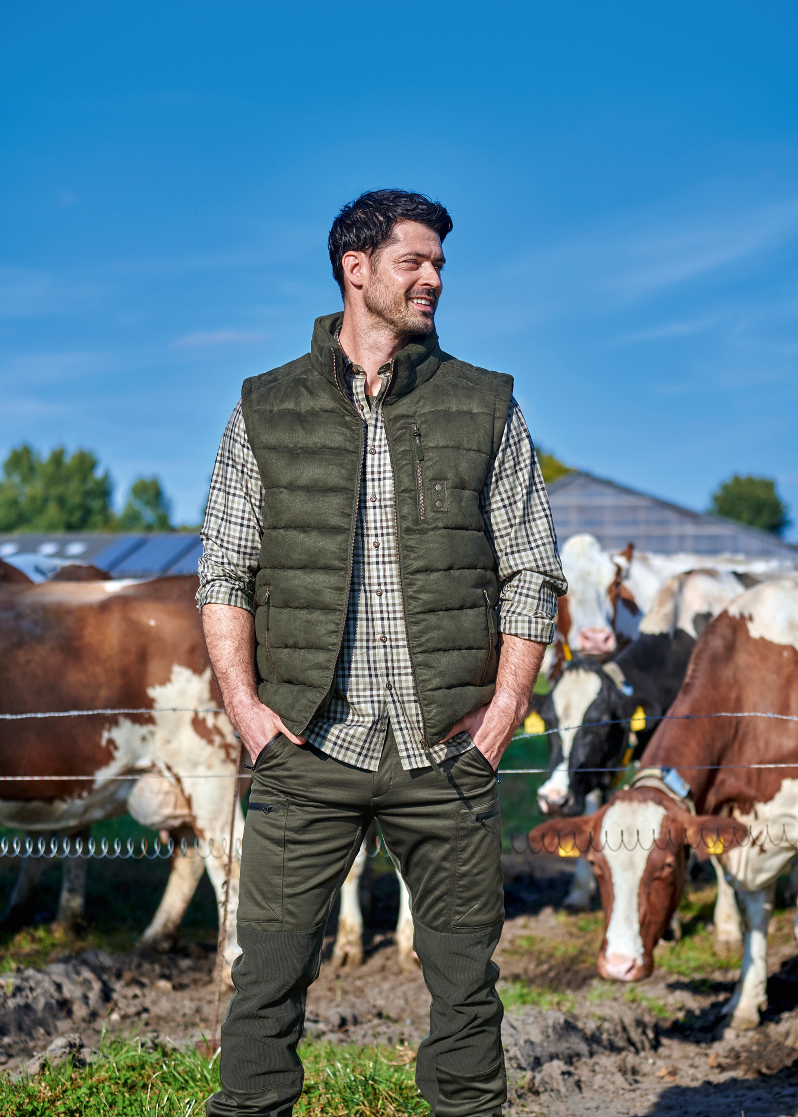 Outdoor-Weste Wood 375724XXL 2