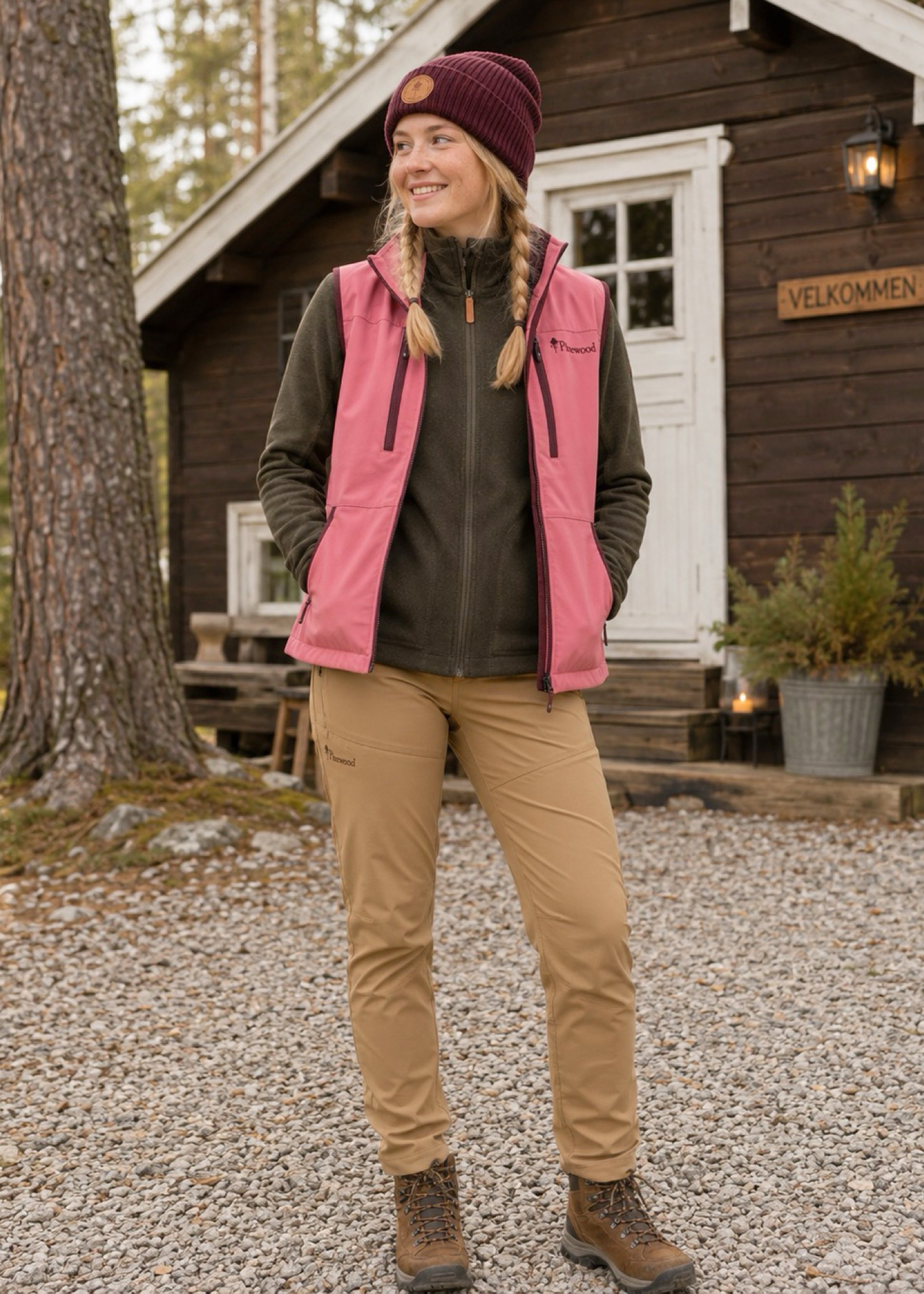 Pinewood Pantalon thermique stretch Wilda pour dames (3142) 34071834 10