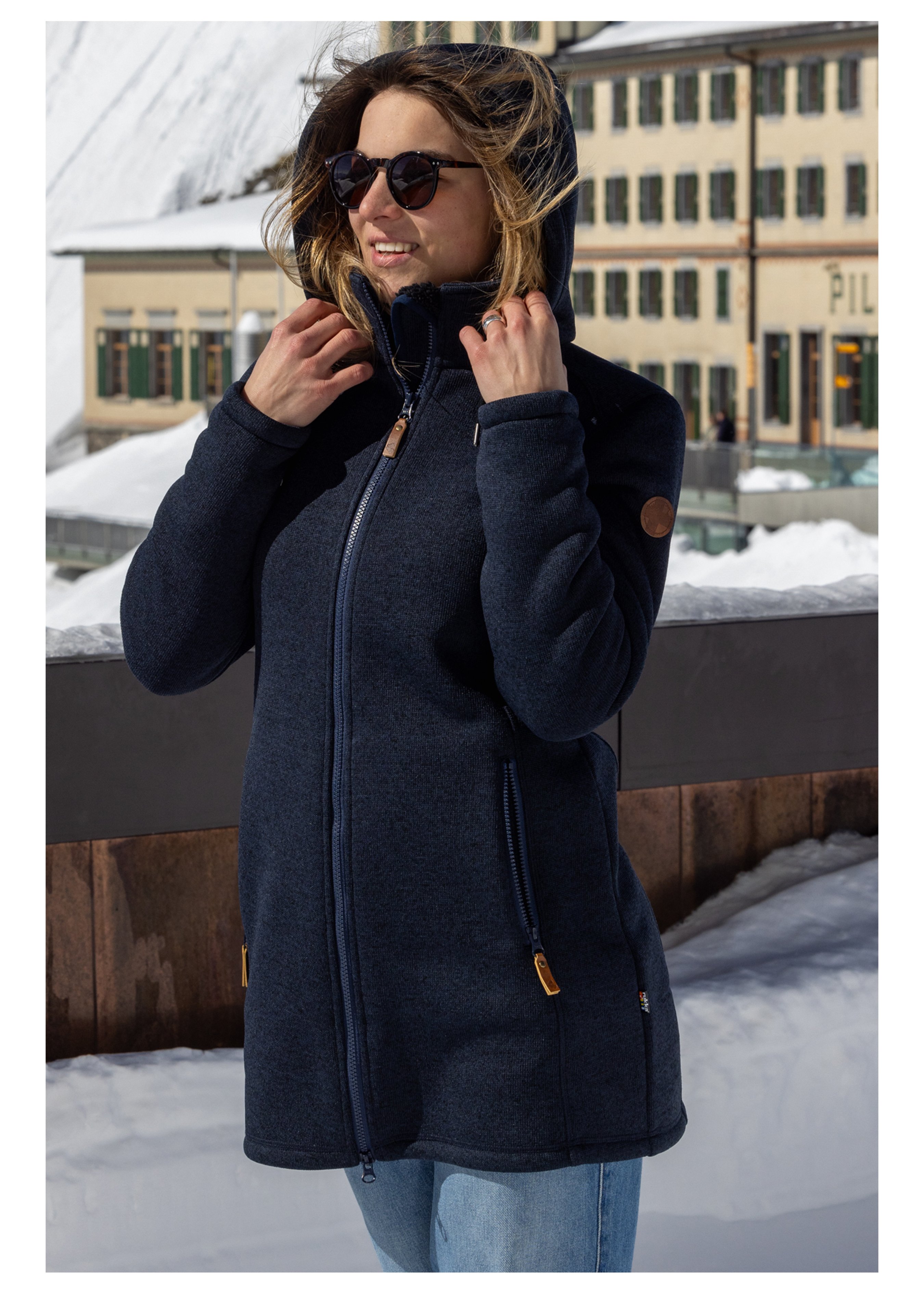 Rukka Damen Strick-Fleecemantel Margo 37923338 11